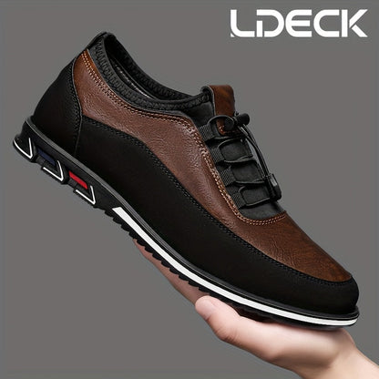 Men's Sneakers – Lace-Up for Everyday Wear – Brown / Black – view 51
