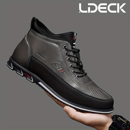 Men's Sneakers – Lace-Up for Everyday Wear – Brown / Black – Brown option – view 7