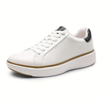 Men's Sneakers - Lace-Up for Everyday Wear – Light Brown-1 – view 17