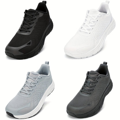 Men's Sneakers - Non-Slip Sole & Breathable Comfort – Black – main product image
