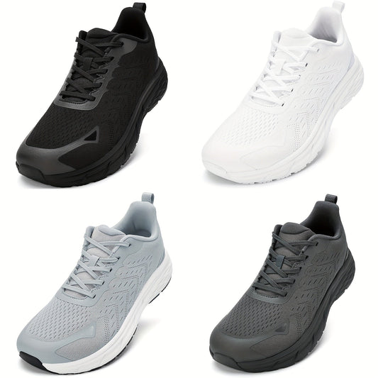 Men's Sneakers - Non-Slip Sole & Breathable Comfort – Black – main product image
