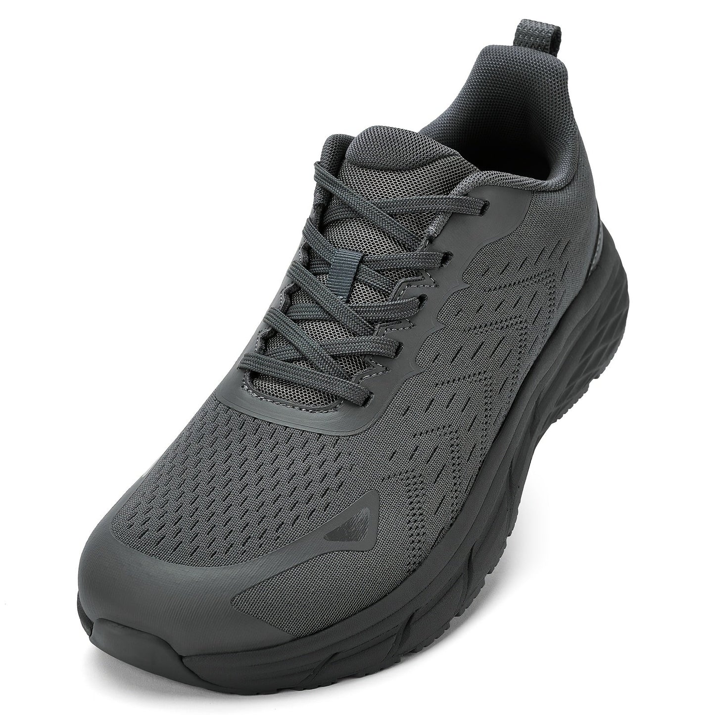 Men's Sneakers - Non-Slip Sole & Breathable Comfort – Black – view 5