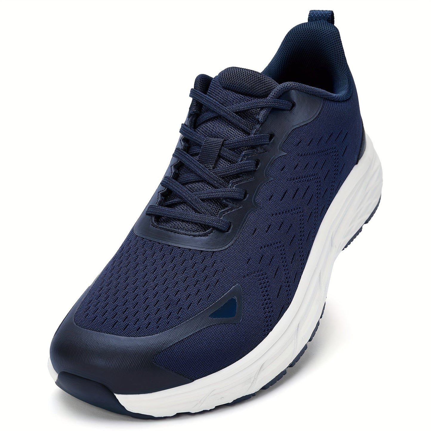 Men's Sneakers - Non-Slip Sole & Breathable Comfort – Black – Black option – view 3