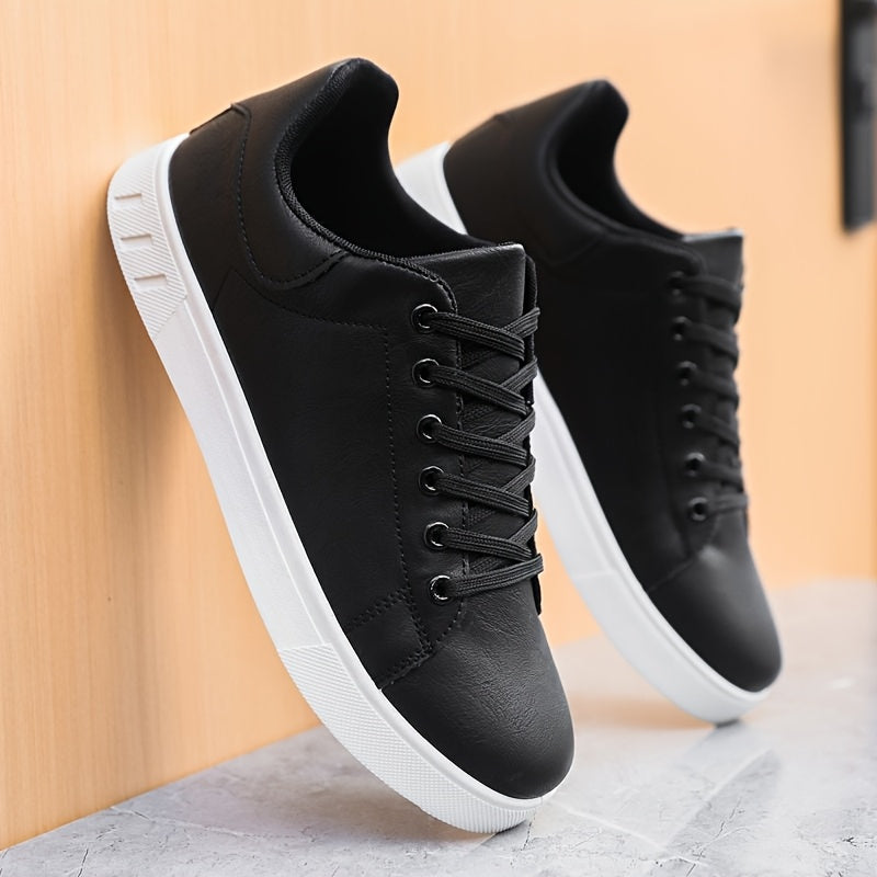 Men's Sneakers - Non-Slip Sole & Breathable Comfort – Black / Brown – view 4