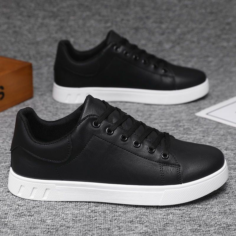 Men's Sneakers - Non-Slip Sole & Breathable Comfort – Black / Brown – Black option – view 2