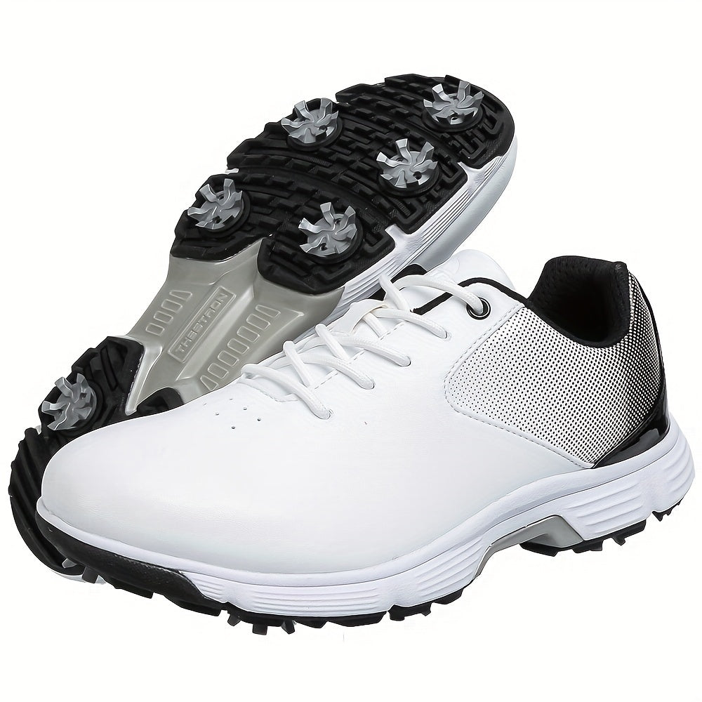 Men's Sneakers - Non-Slip Sole & Lace-Up – Black option – view 2