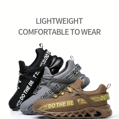 Men's Sneakers - Non-Slip Sole for Beach & Water – Black Lace – view 3