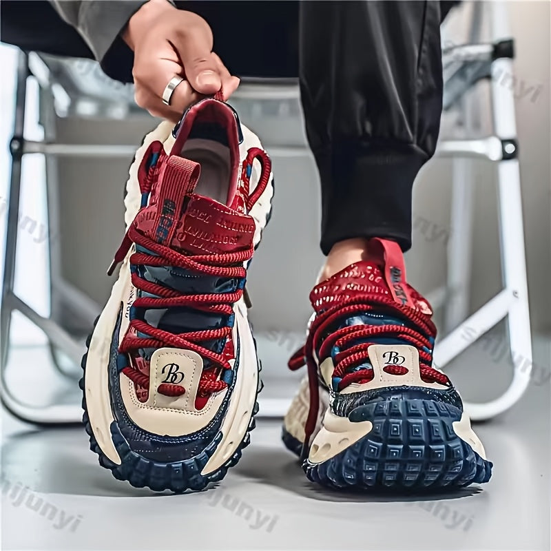 Men's Sneakers - Non-Slip Sole Platform Sole for Outdoor & – view 13