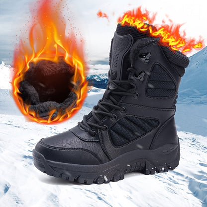 Men's Snow Boots - Non-Slip Sole Plush Lined for Beach & Water – main product image