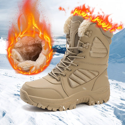 Men's Snow Boots - Non-Slip Sole Plush Lined for Beach & Water – view 2