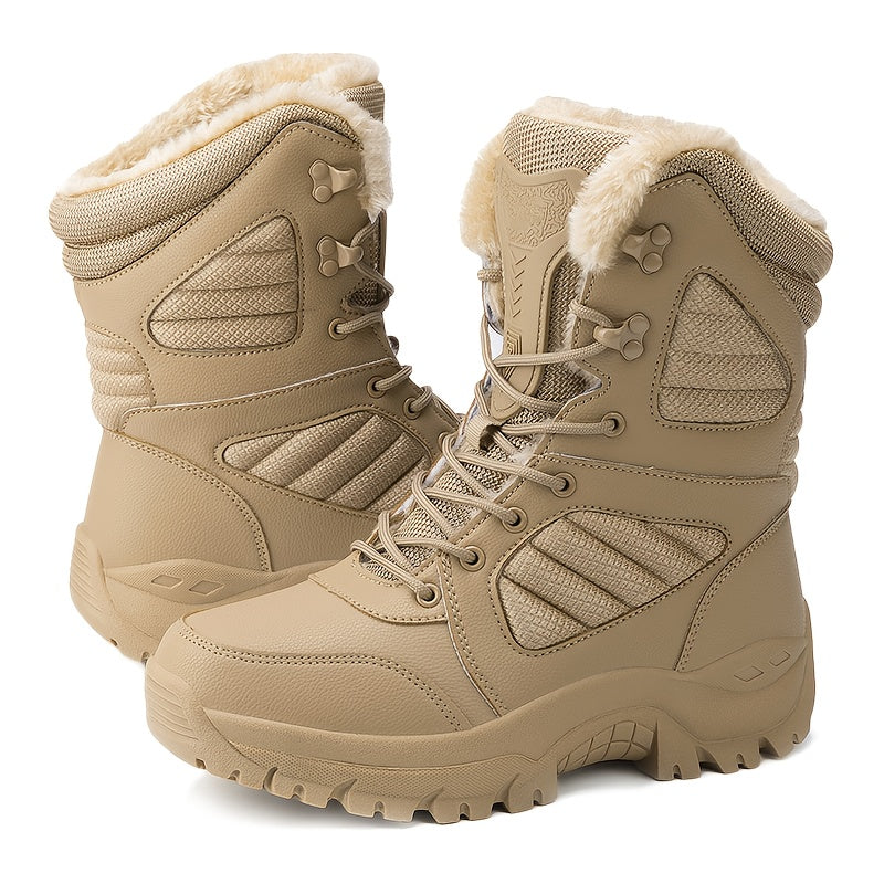 Men's Snow Boots - Non-Slip Sole Plush Lined for Beach & Water – view 3