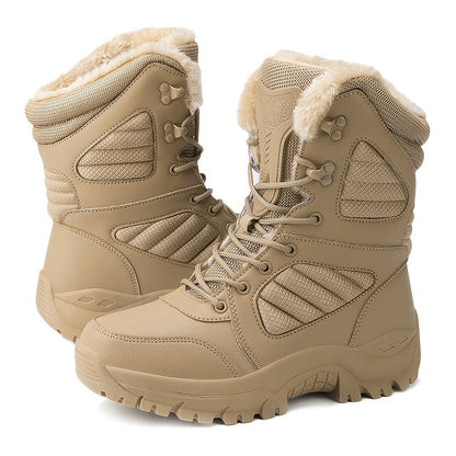 Men's Snow Boots - Non-Slip Sole Plush Lined for Beach & Water – view 3