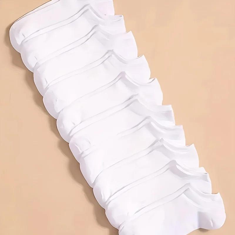 Men's Solid Color Ankle Socks - 40-Pair Pack – view 7