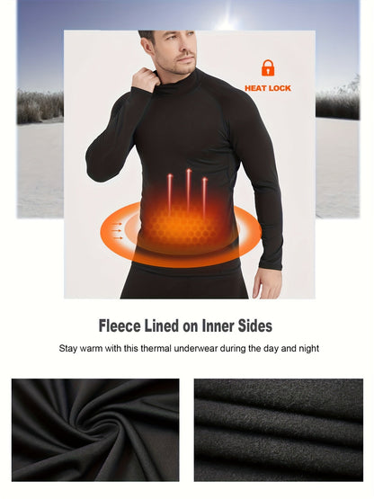 Men's Solid Color Performance Shirt - Long Sleeve – Black / Sizes S–XXL – view 8