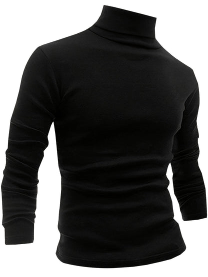 Men's Solid Color Performance Shirt - Long Sleeve – Grey / Black – view 10