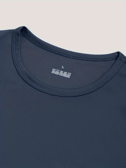 Men's Solid Color Performance T-Shirt - Crew Neck – view 5
