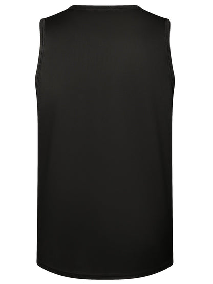 Men's Solid Color Performance T-Shirt - Crew Neck Sleeveless detail view
