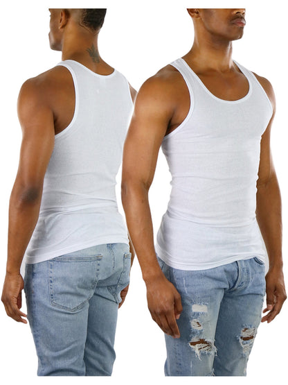 Men's Solid Color Shirt - Classic Neck Short Sleeve – 3 Pack – view 3