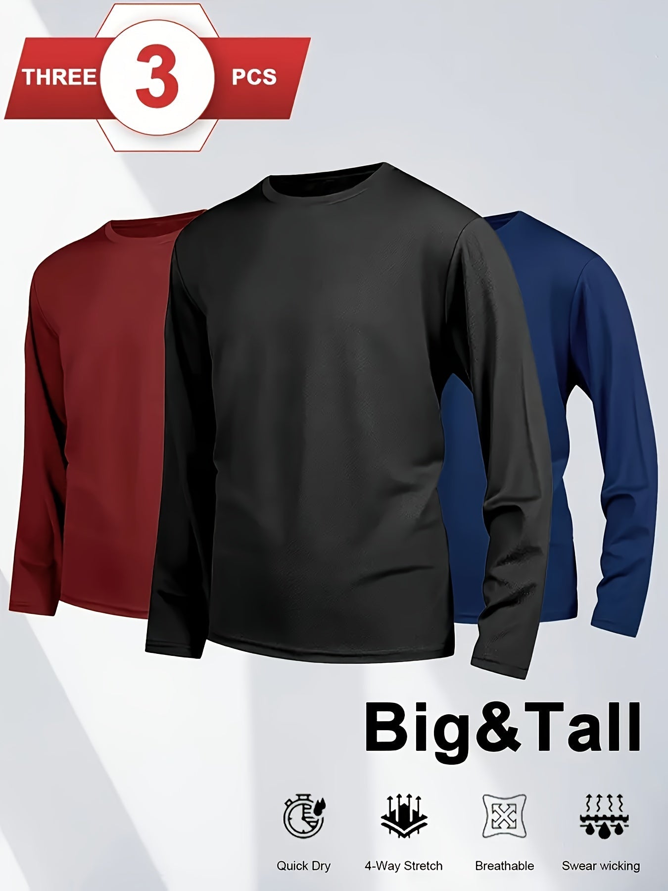 Men's Solid Color Shirt - Classic Neck Short Sleeve – Regular Fit – view 4
