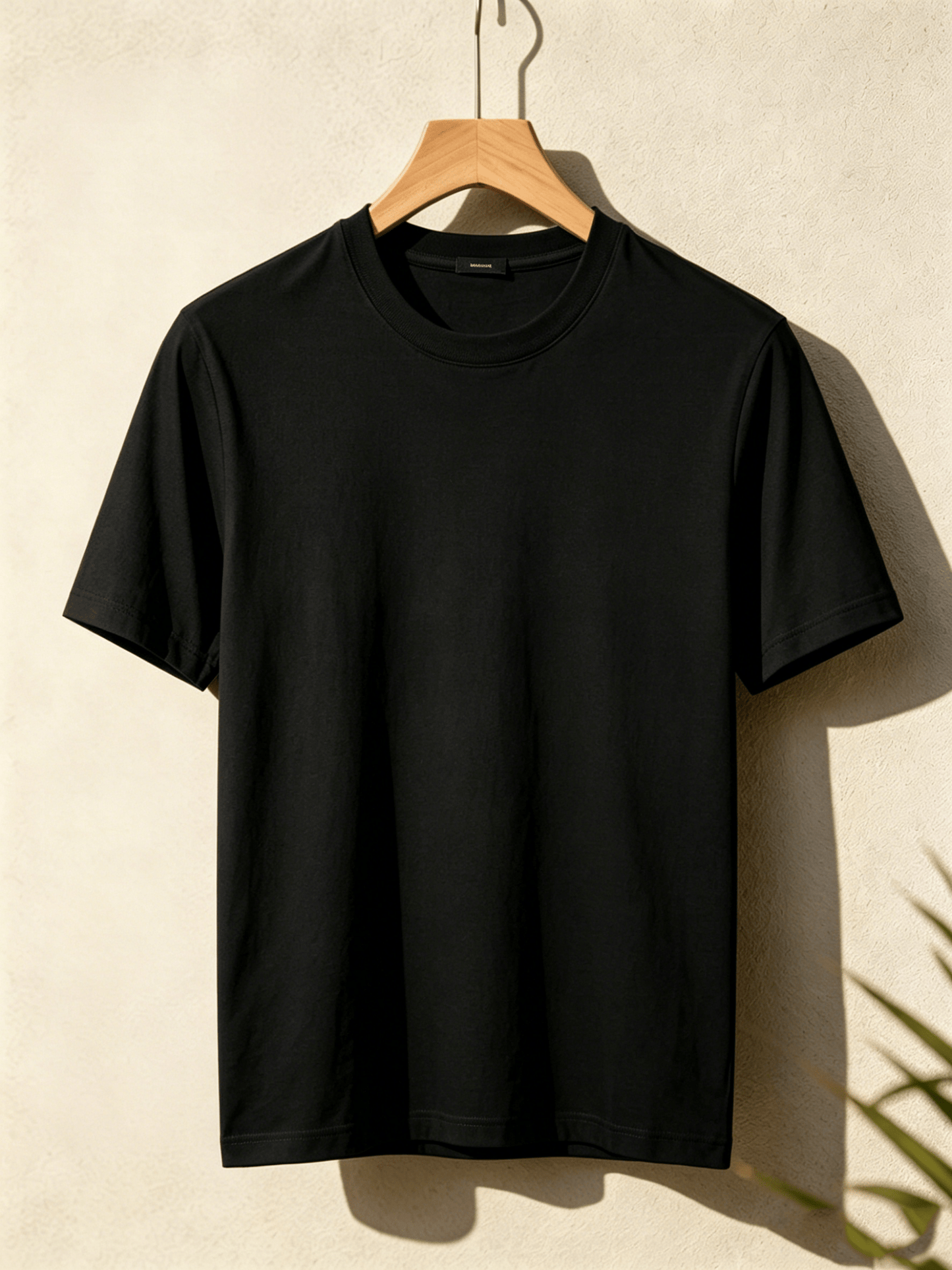 Men's Solid Color T-Shirt - V-Neck Short Sleeve – view 14