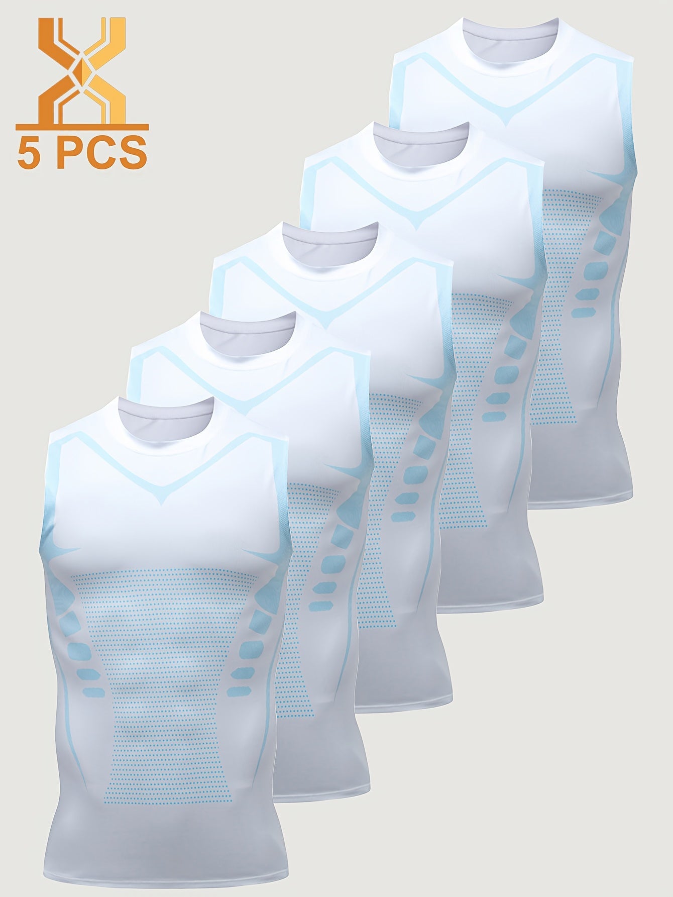 Men's Solid Color Tank Top - Sleeveless – Mixed colors – main product image