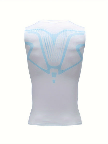 Men's Solid Color Tank Top - Sleeveless – Mixed colors – view 5