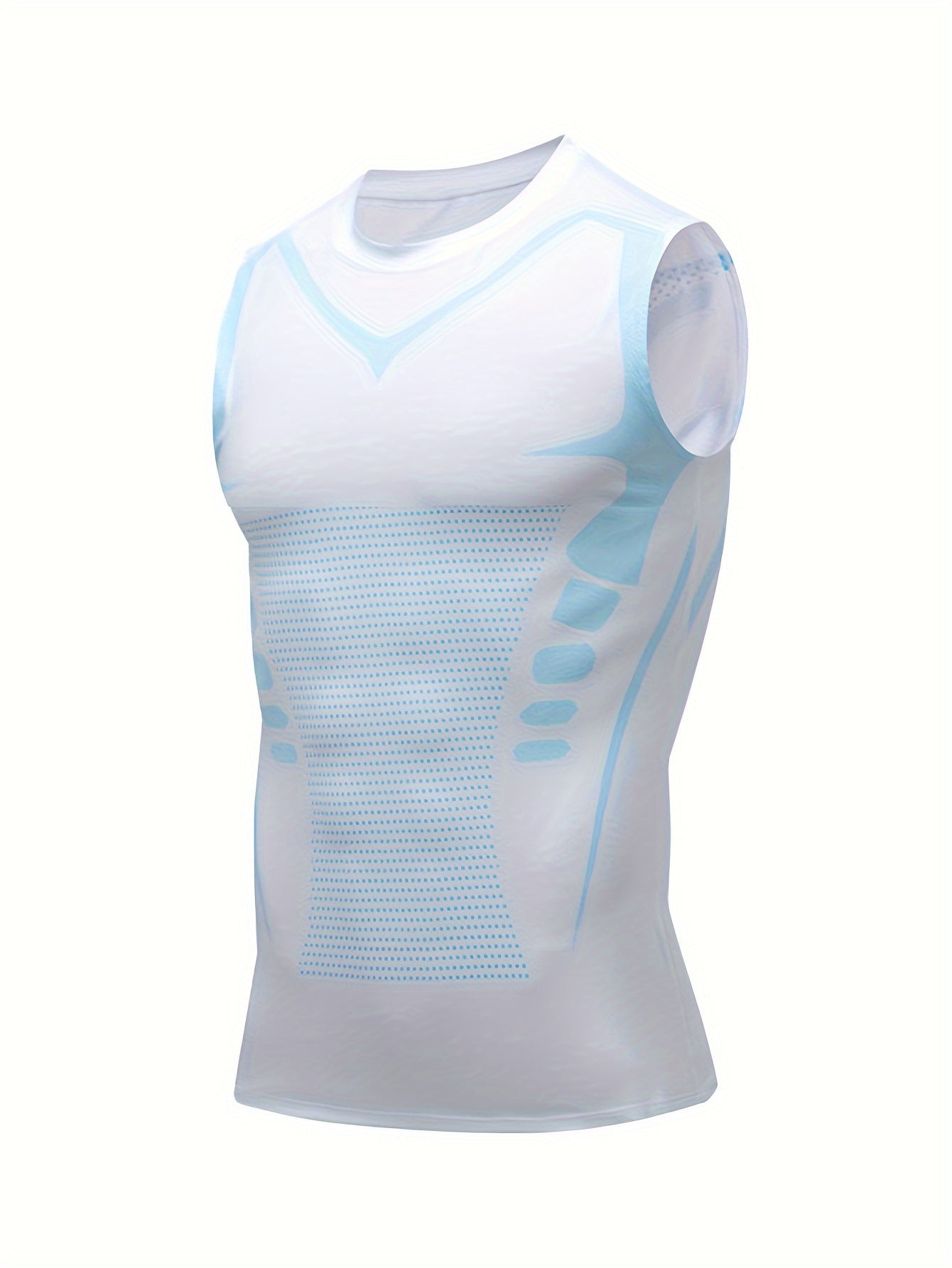 Men's Solid Color Tank Top - Sleeveless – Mixed colors – view 10