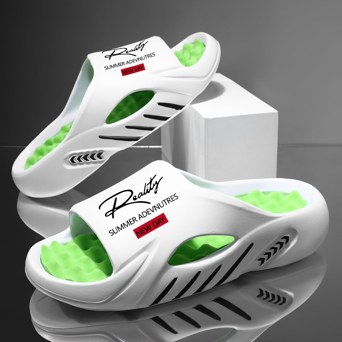 Men's Sport Sandals - Breathable Comfort – Black option – view 3