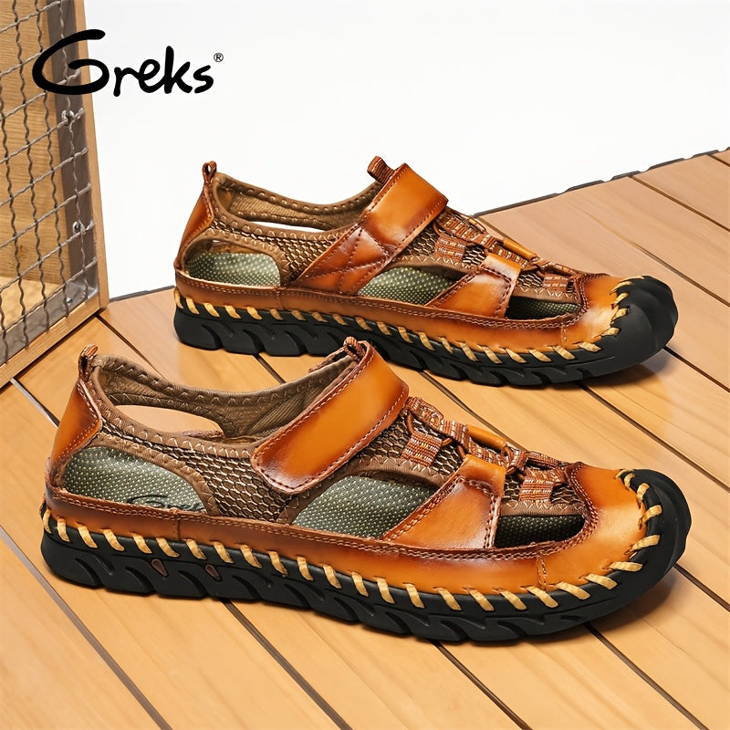 Men's Sport Sandals - Non-Slip Sole & Breathable Comfort – Sizes 37–48 – Black option – view 5