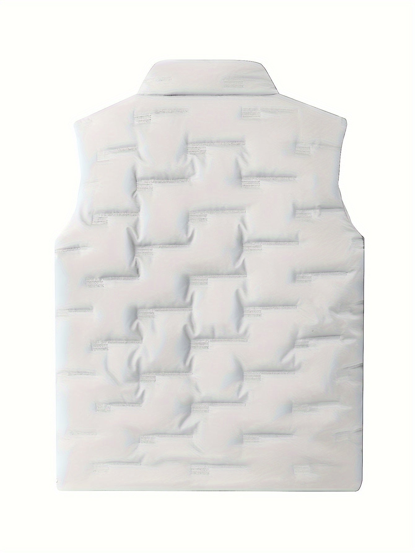 Men's Stand Collar Outerwear Vest - Warm Pocket Design – view 10
