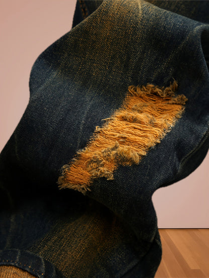 Men's Straight Leg Jeans - Black Denim Clean Finish – Mid Rise / Sizes 30–40 – view 11