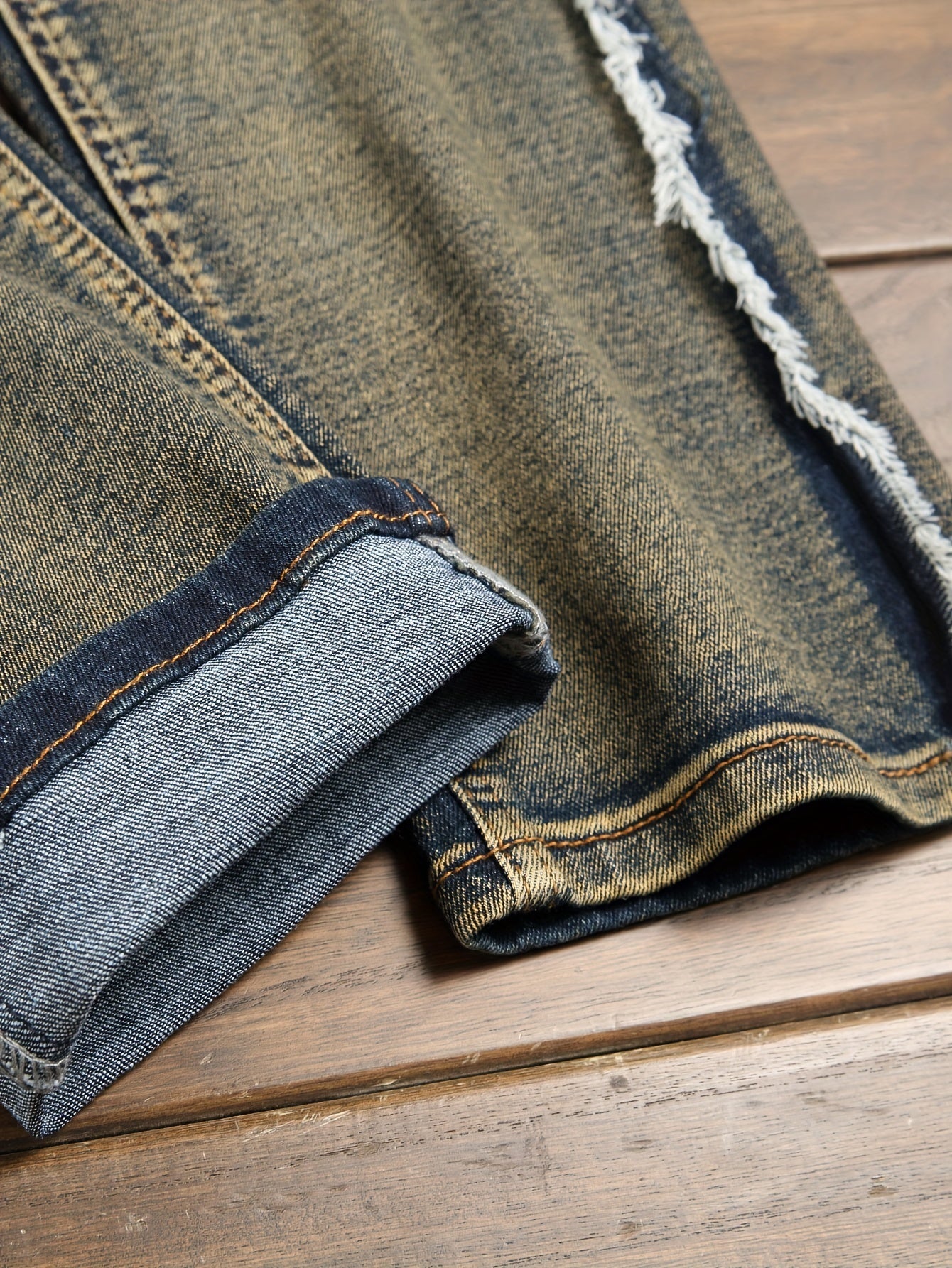 Men's Straight Leg Jeans - Classic Wash Clean Finish – Nostalgia – view 7