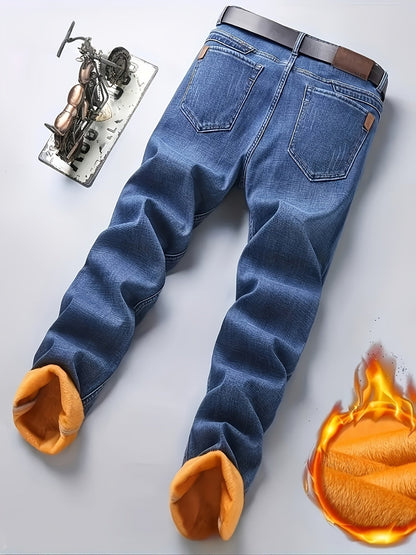 Men's Straight Leg Jeans - Classic Wash Clean Finish – Sizes 40 – view 10