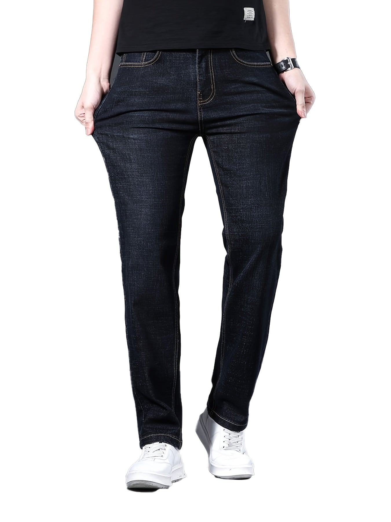 Men's Stretch Jeans - Stretch Comfort – Pack Denim – view 3