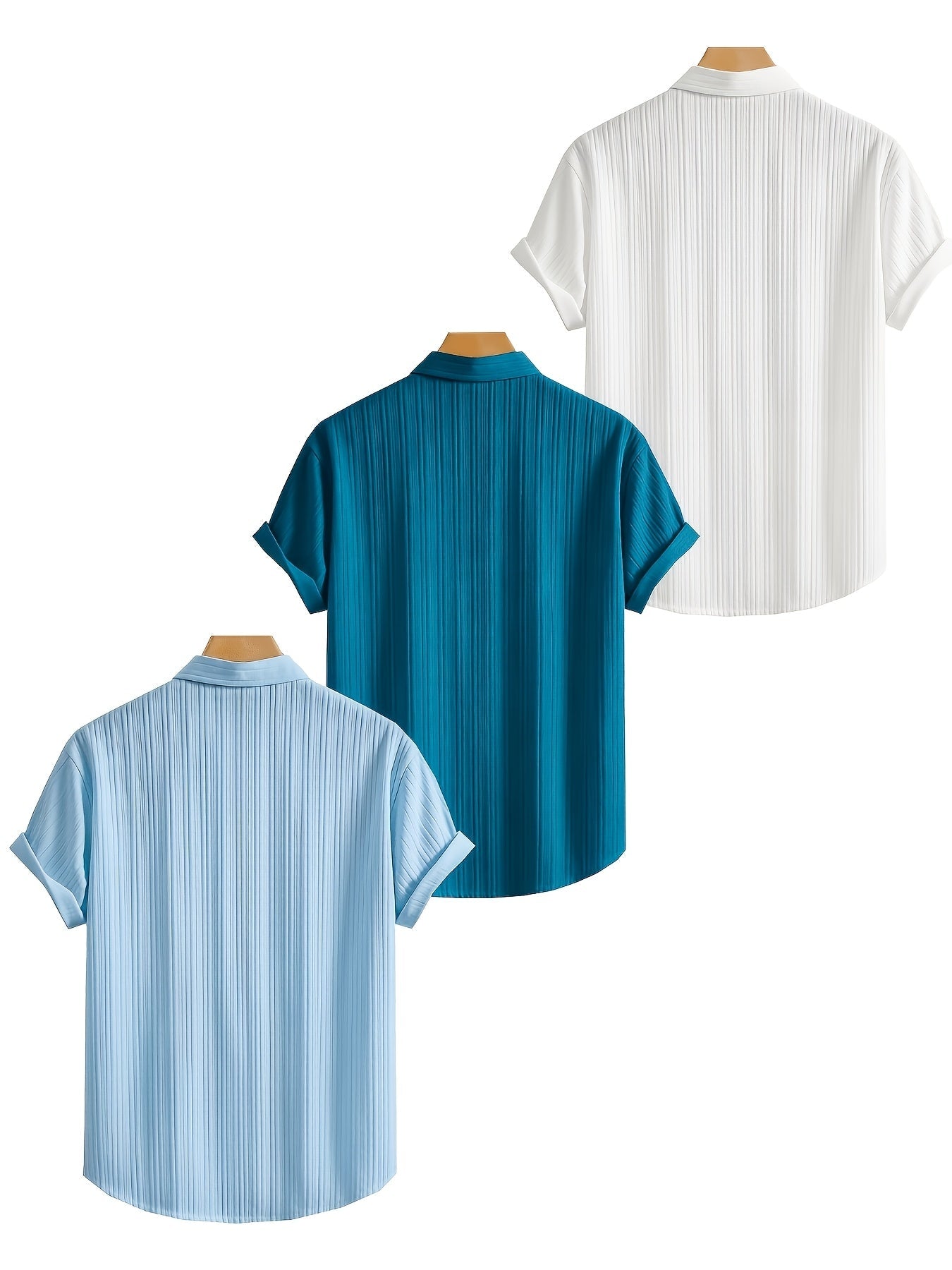 Men's Striped Casual Shirt - Regular Fit – view 3