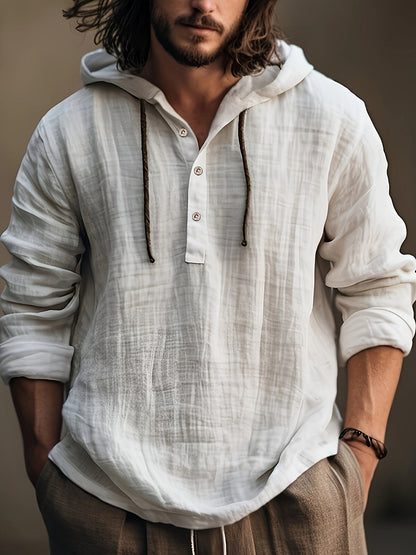 Men's Sweatshirt - Long Sleeve Hooded – view 9