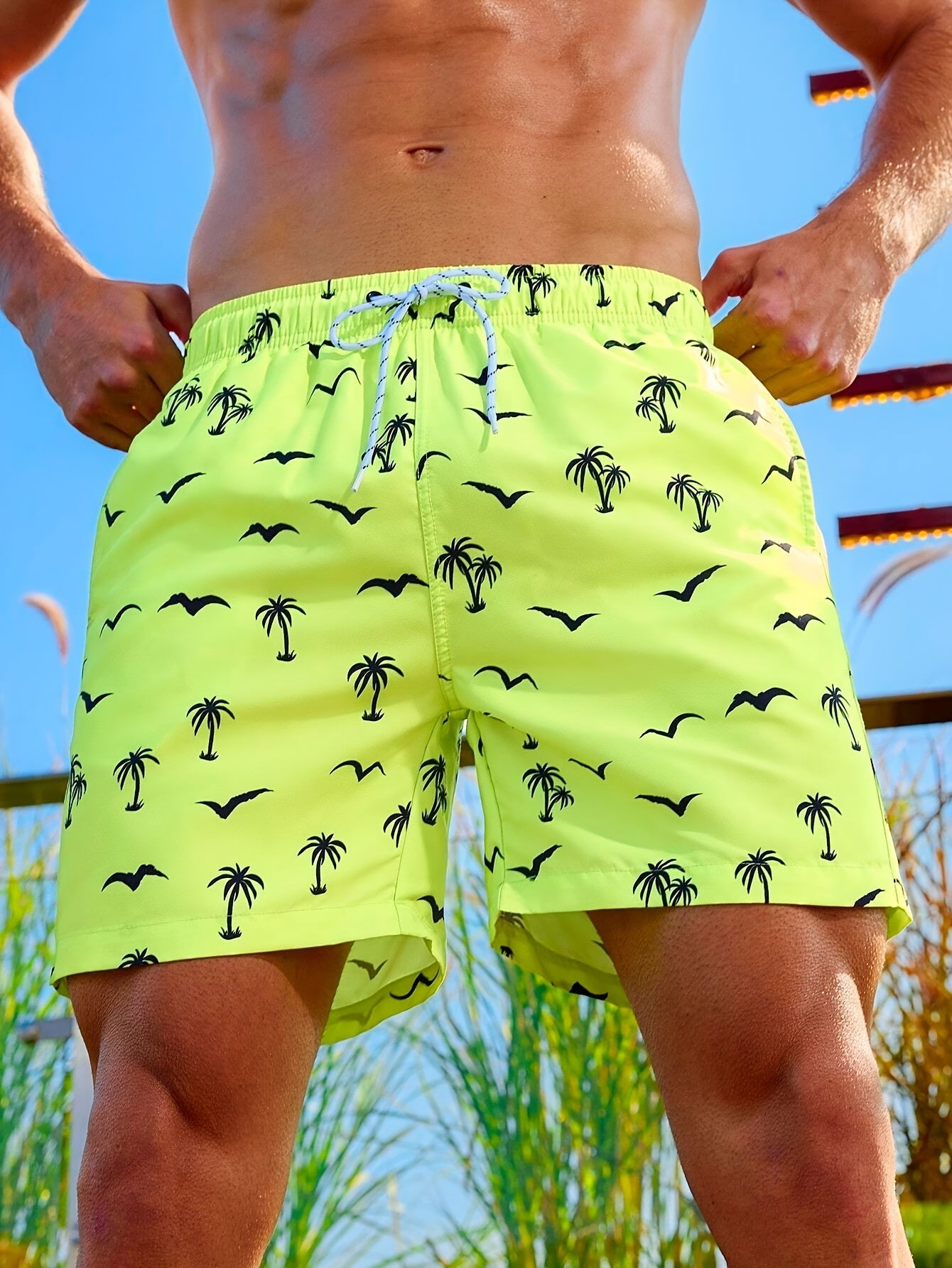 Men's Swim Trunks - Quick Dry With Pockets – view 4