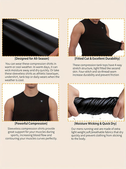 Men's Tank Top - Solid Color detail view
