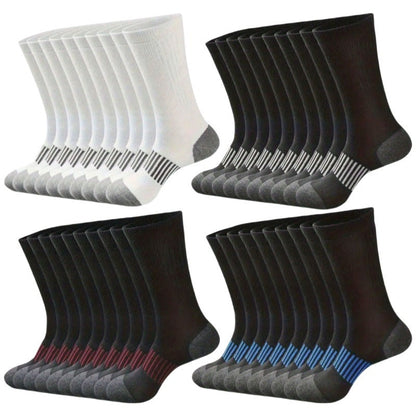 Men's Thermal Crew Socks - 40-Pair Pack – main product image