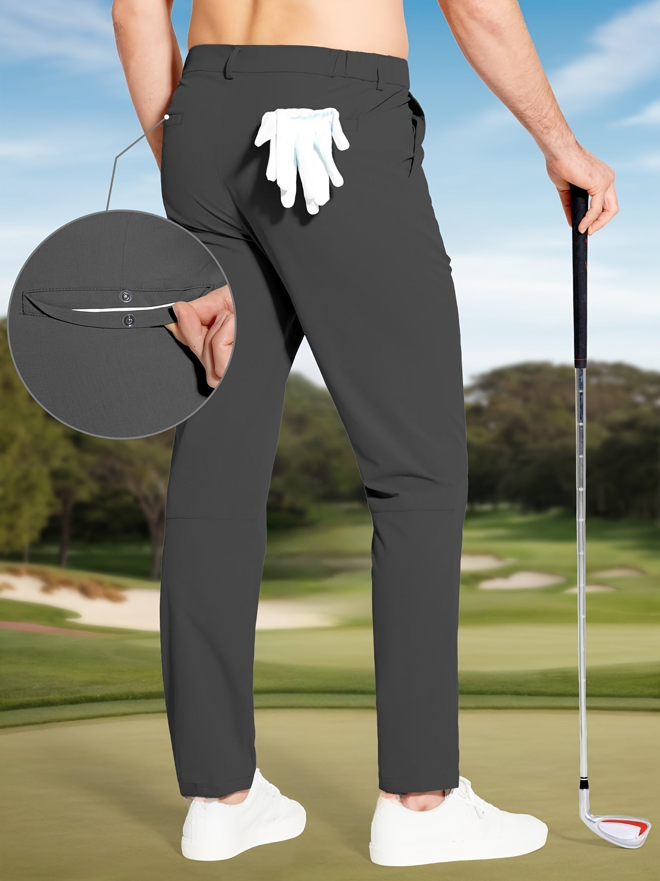 Men's Track Pants - Quick Dry – Sizes 30–42 detail view