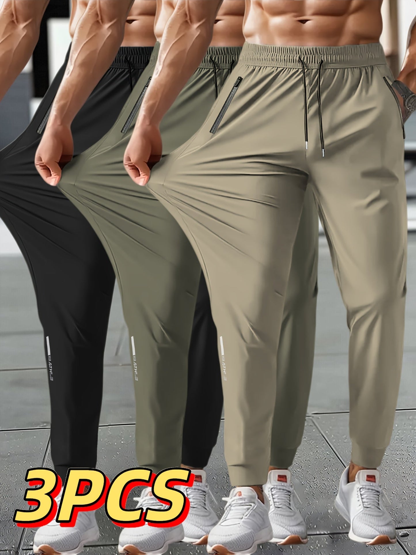 Men's Track Pants - Stretch With Pockets – Slim Fit – view 13
