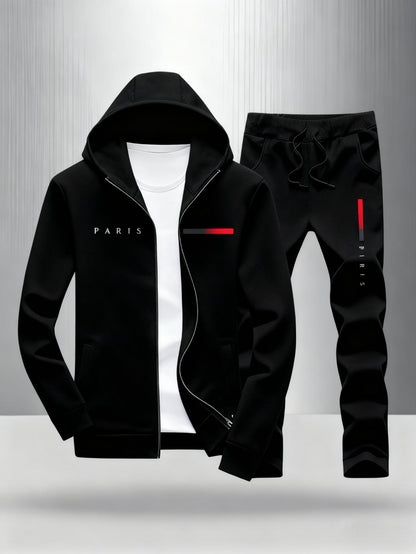Men's Tracksuit Jacket and Pants Set - 3D Print – view 14