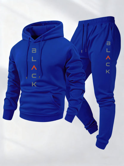 Men's Tracksuit Jacket and Pants Set - Coordinated Cold-Weather Urban Edition – view 5