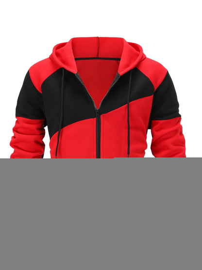 Men's Tracksuit Jacket and Pants Set - Patriotic Print – view 3