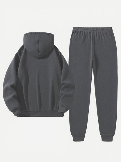 Men's Tracksuit Jacket and Pants Set - Patriotic Print Cold-Weather Style – view 12