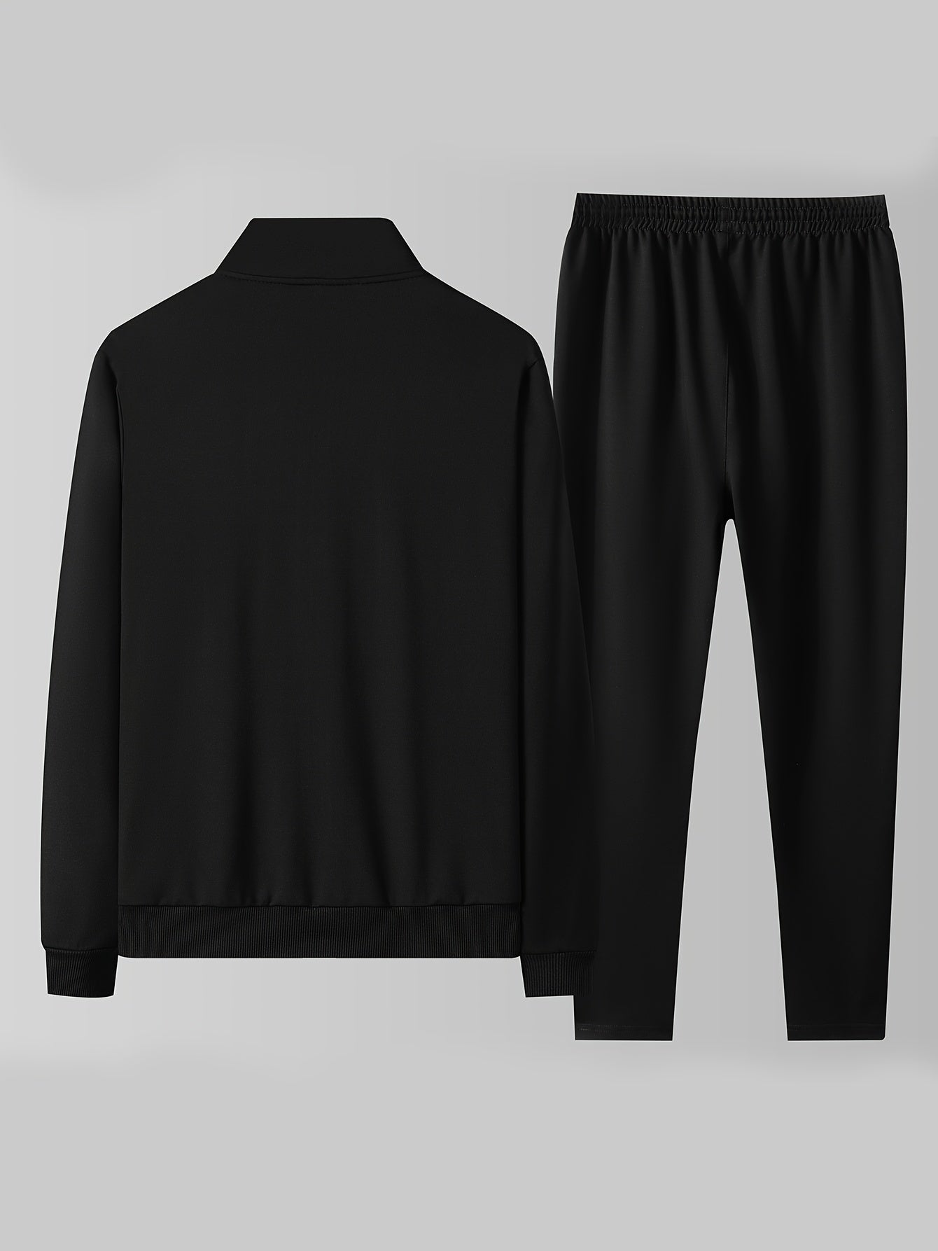Men's Tracksuit Jacket and Pants Set - Zip Detail – view 10