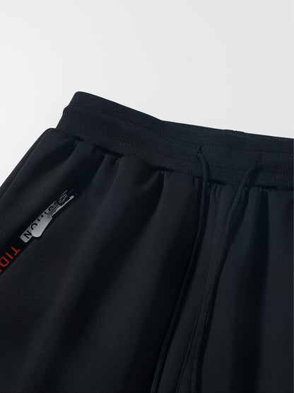 Men's Tracksuit Jacket and Pants Set - Zip Detail Cold-Weather Style detail view