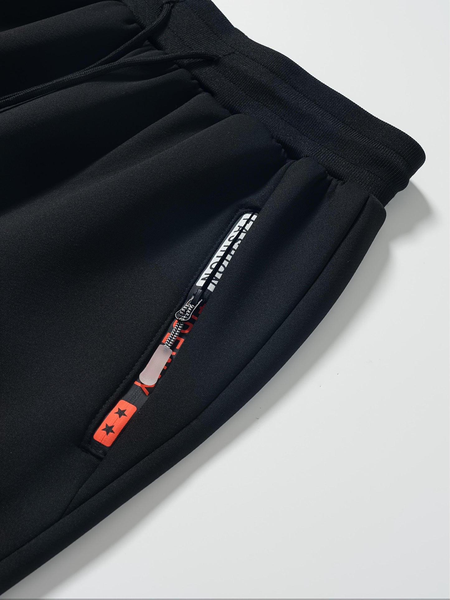 Men's Tracksuit Jacket and Pants Set - Zip Detail Cold-Weather Style detail view
