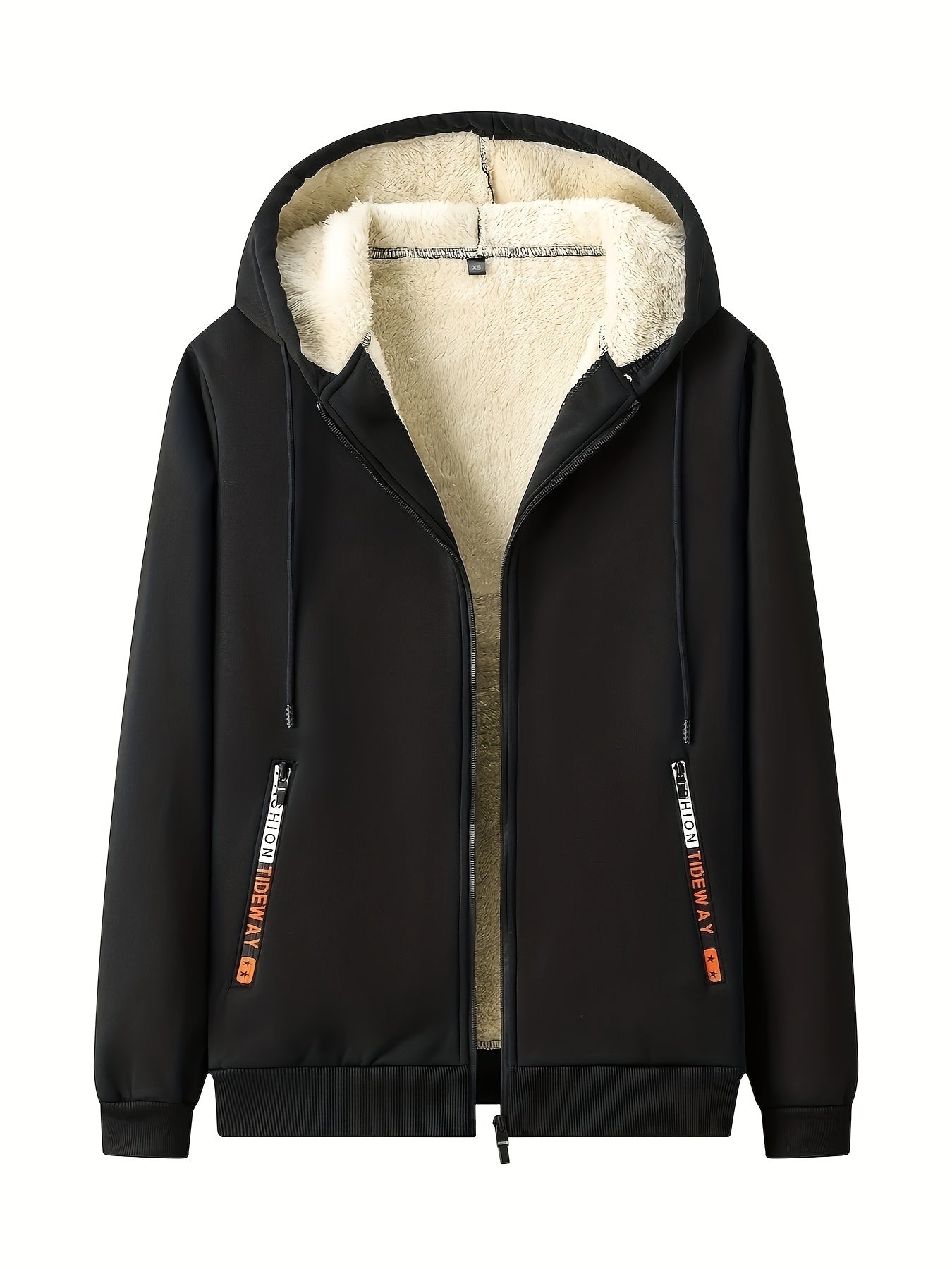 Men's Tracksuit Jacket and Pants Set - Zip Detail Cold-Weather Style detail view