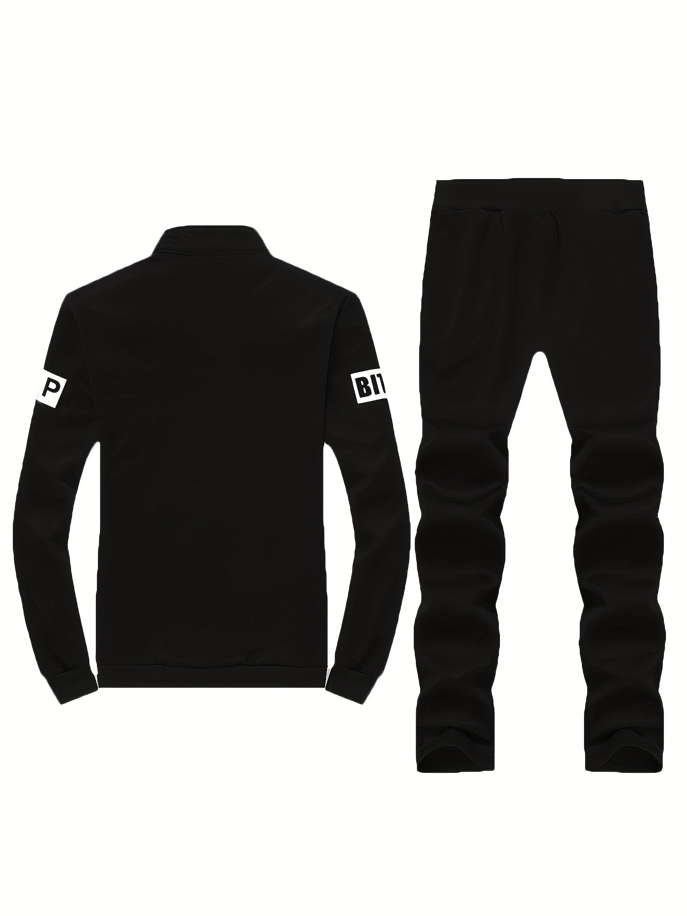 Men's Tracksuit Jacket and Pants Set - Zip Detail Everyday Classic Edition – view 4